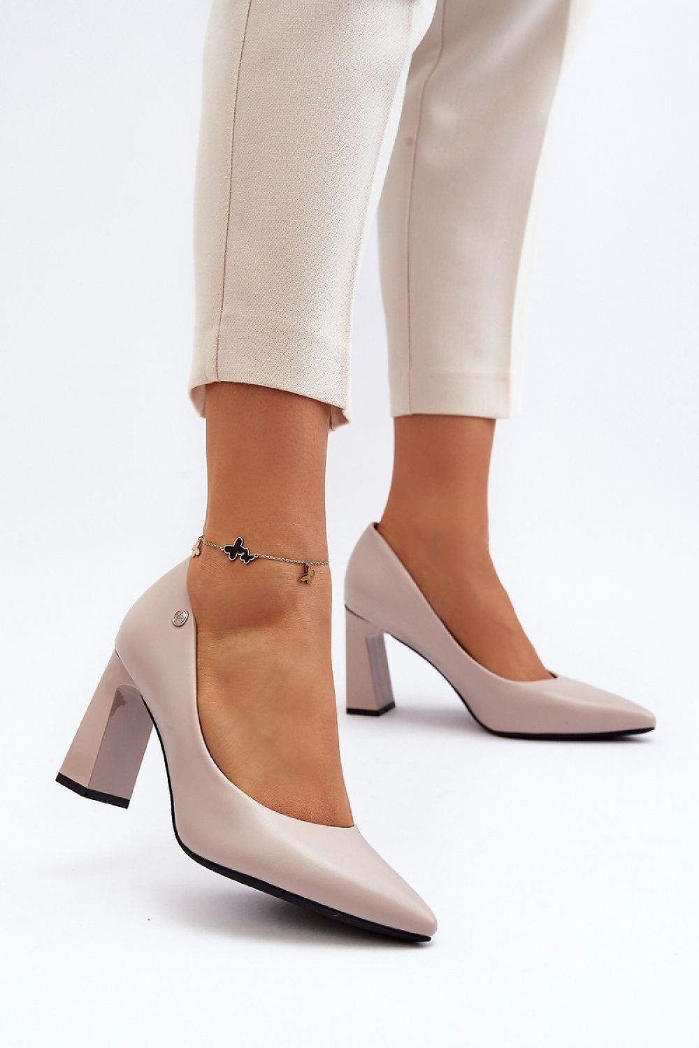 Block heel pumps model 193381 Step in style