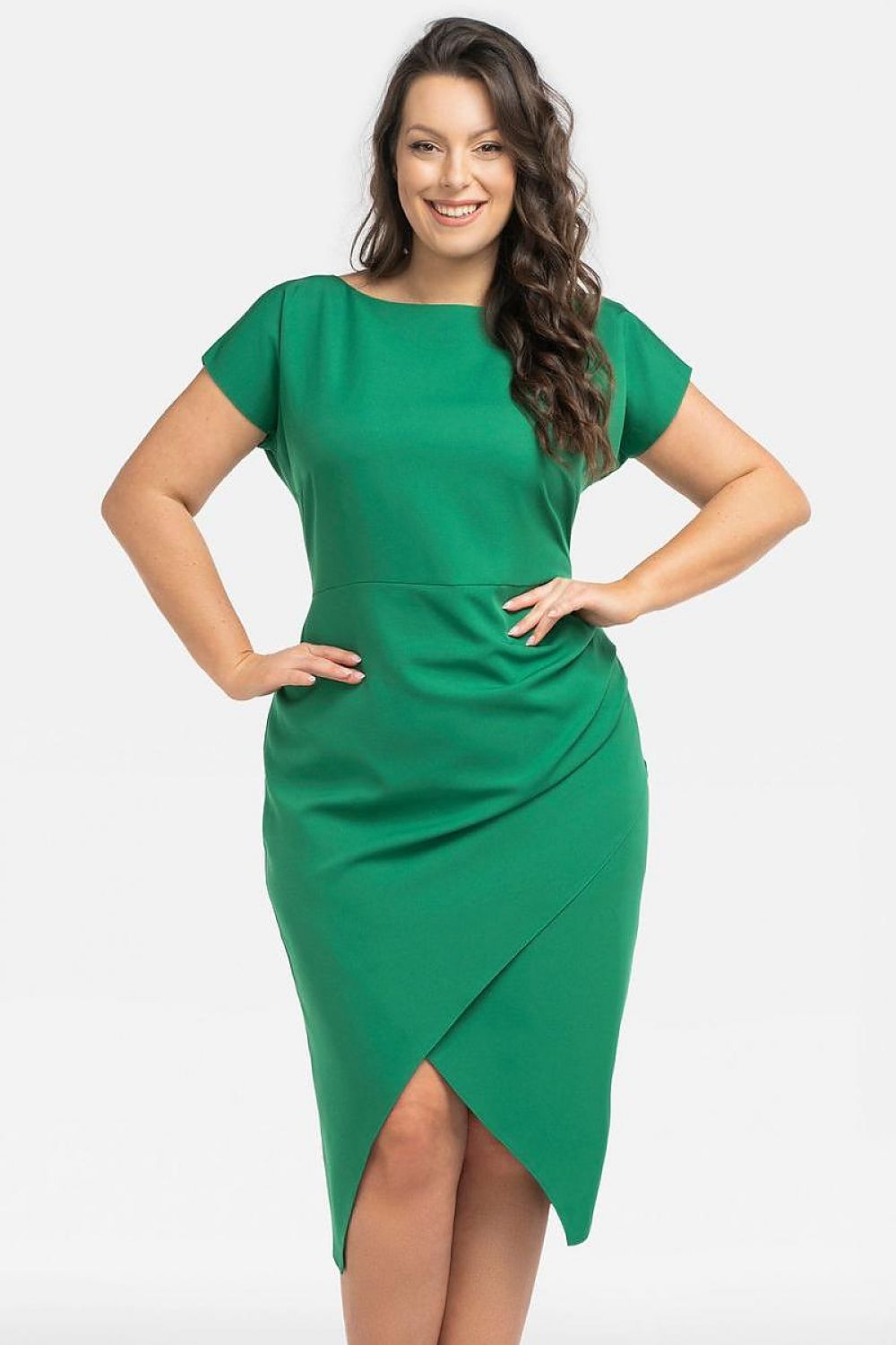 Plus size dress model 197775 Karko