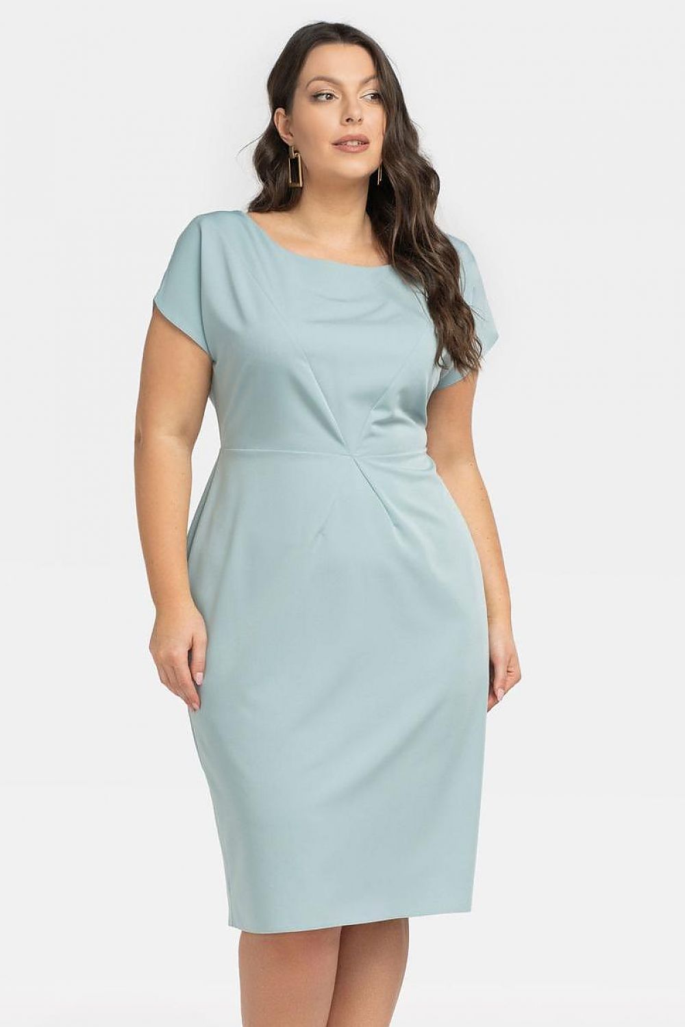 Plus size dress model 196878 Karko