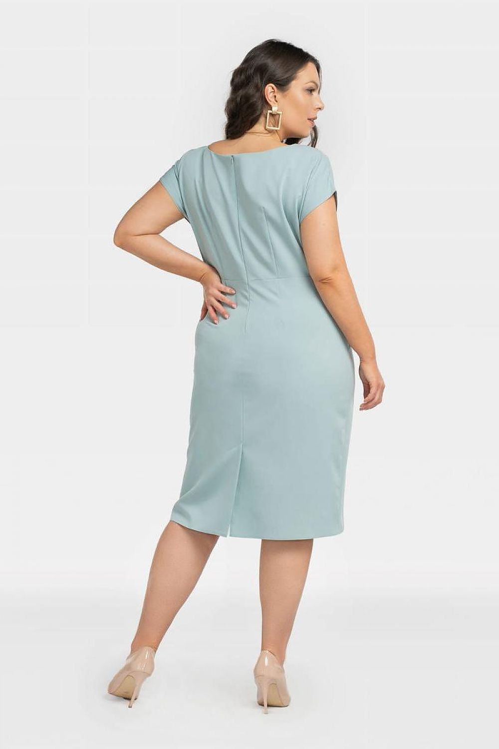 Plus size dress model 196878 Karko