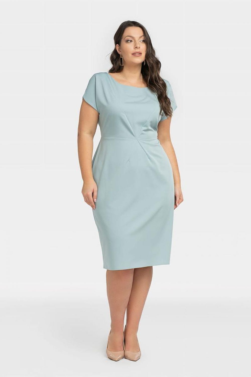 Plus size dress model 196878 Karko