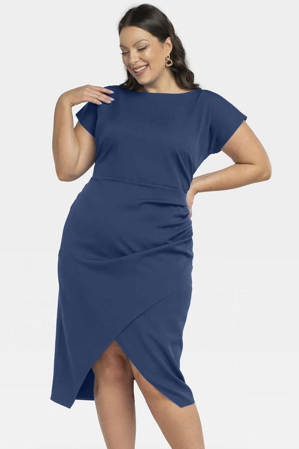 Plus size dress model 197775 Karko