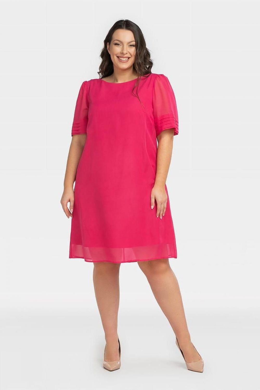 Plus size dress model 198153 Karko