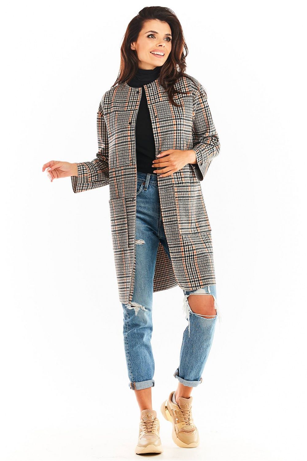 Coat model 148982 awama