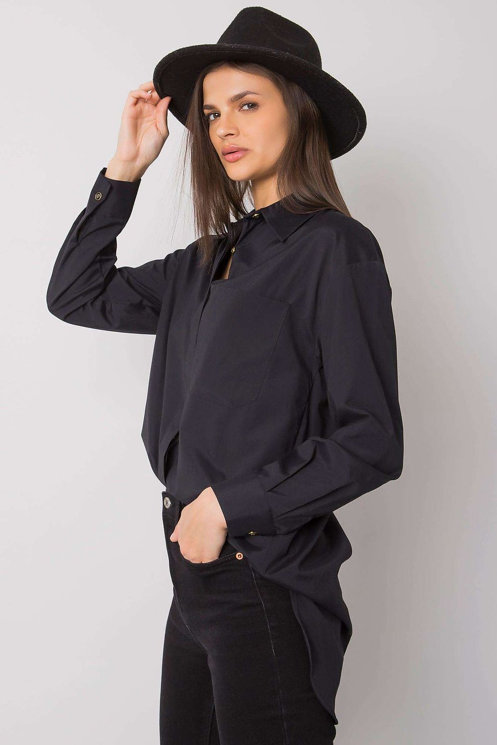 Long sleeve shirt model 160738 Ex Moda