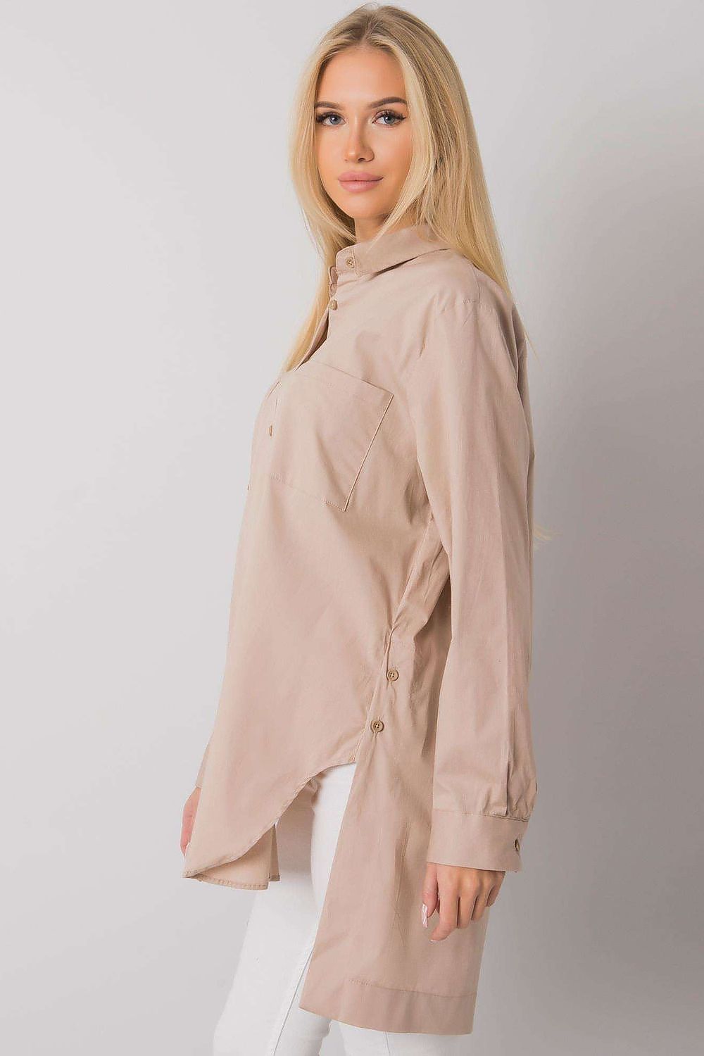 Long sleeve shirt model 160742 Ex Moda