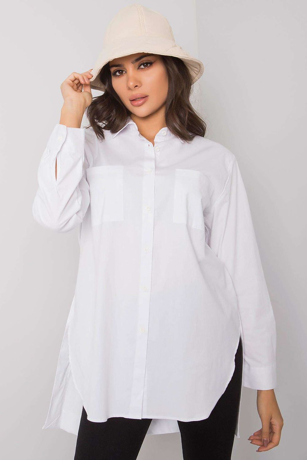 Long sleeve shirt model 160742 Ex Moda