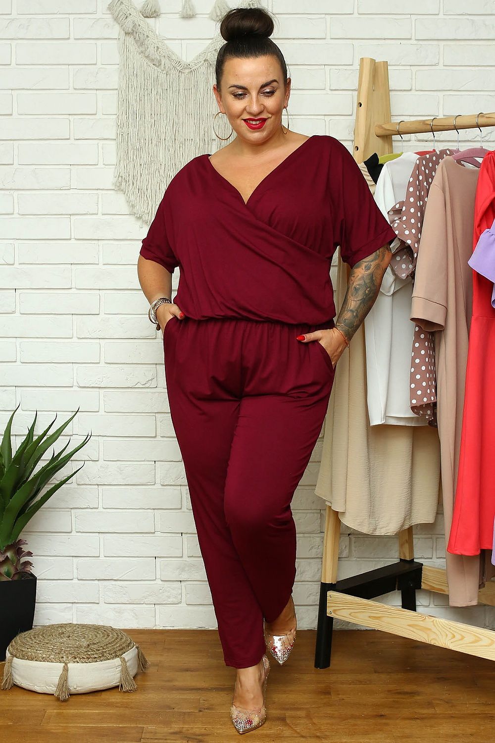 Костюм plus size модель 183343 Карко