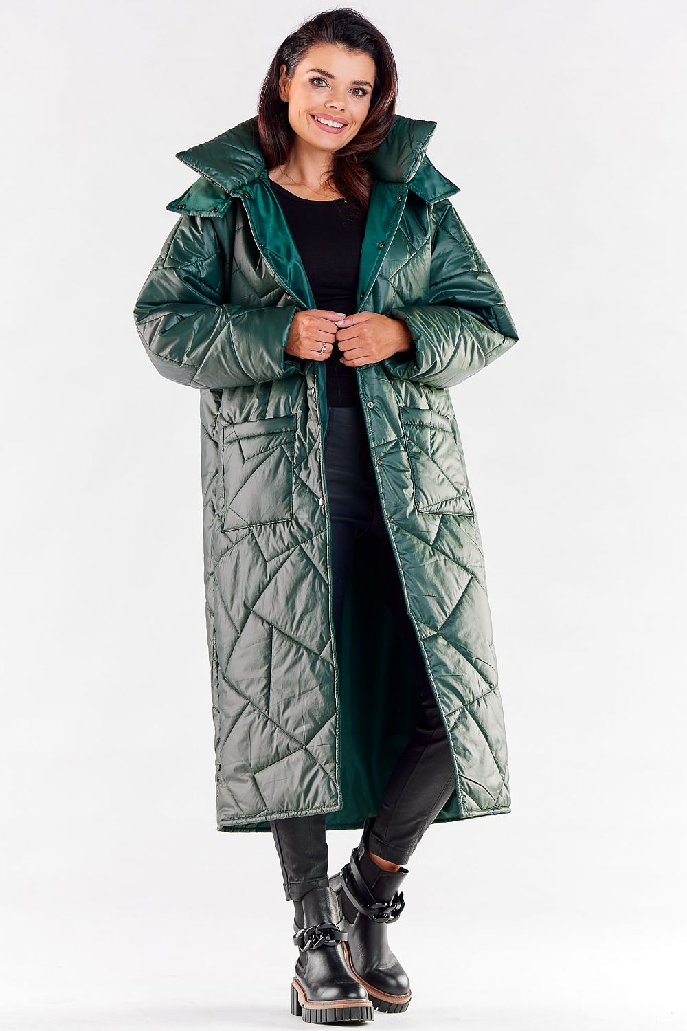 Coat model 173881 awama