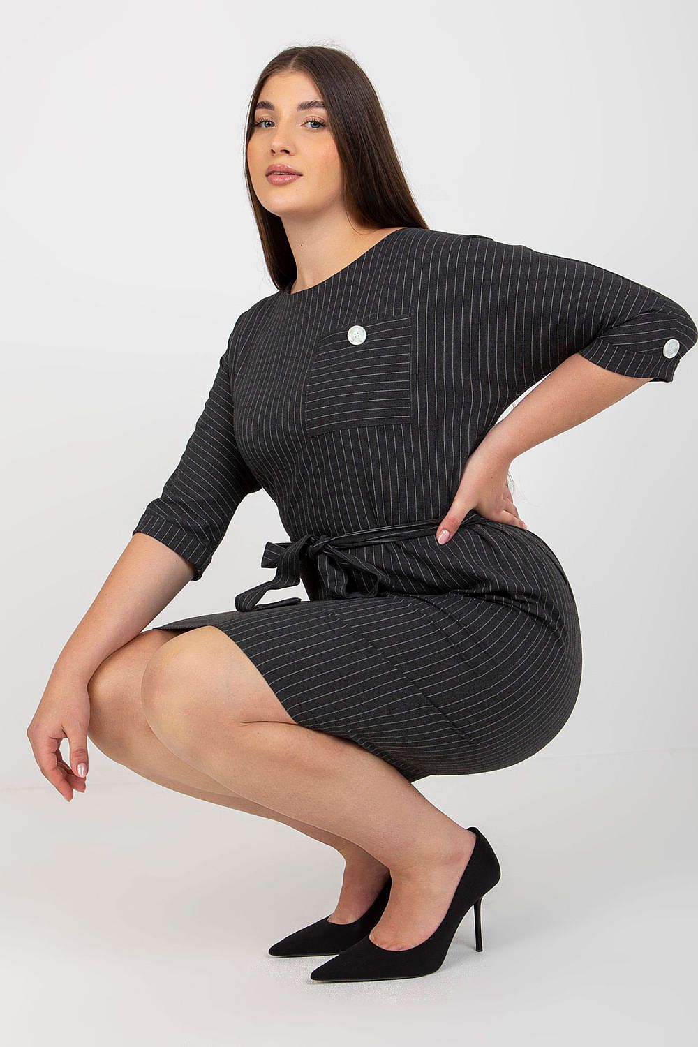 Plus size dress model 174938 Lakerta