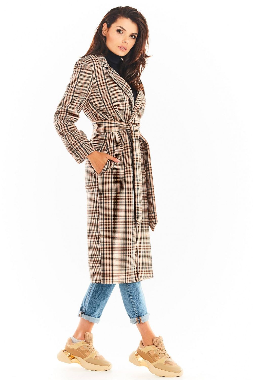 Coat model 175487 awama