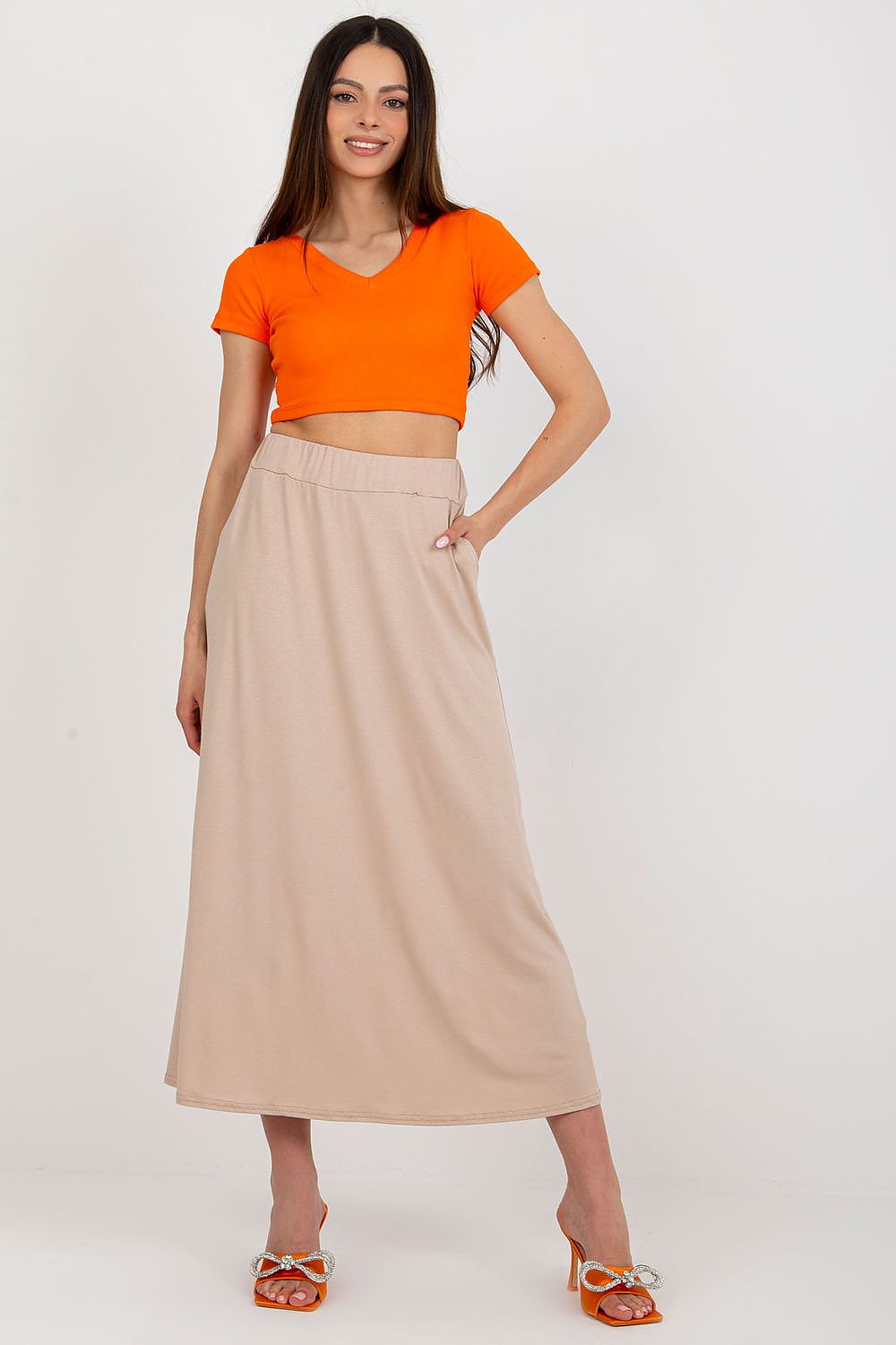 Long skirt model 180215 Rue Paris