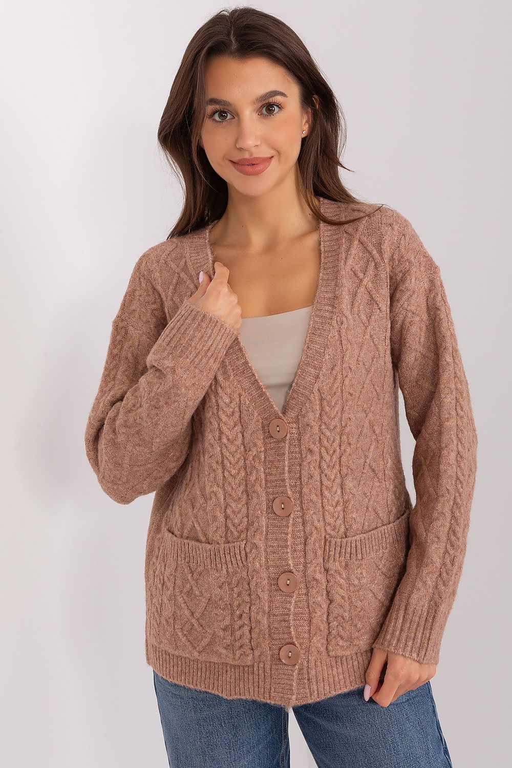 Cardigan model 186752 AT